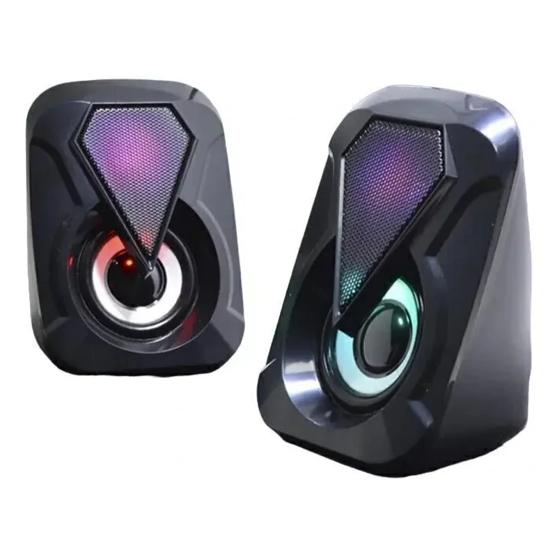 Parlantes Gamer RGB USB para PC — Audio, Sevelin Arica