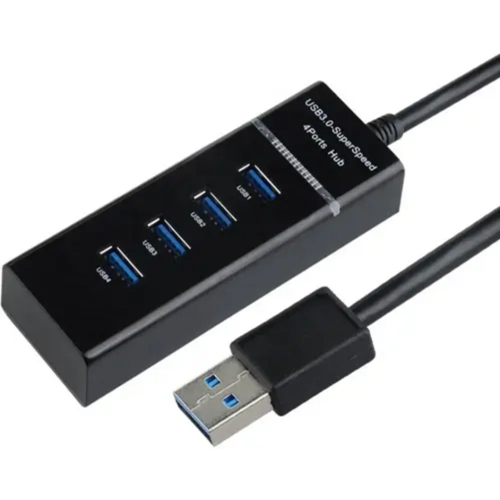 Hub USB 3.0 4 Puertos con Indicador LED HUBUSB1A4 — Cables y Adaptadores, Sevelin Arica