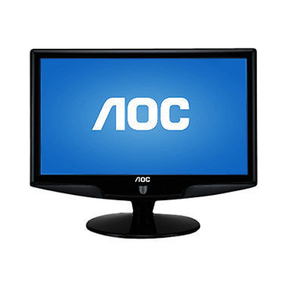 Monitor AOC 19" LCD 931SWL Reacondicionado — Monitores, Sevelin Arica