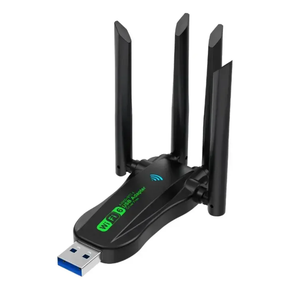 Adaptador USB WiFi 6 AX900 Dual Band 2.4/5GHz Bluetooth 5.4 900Mbps — Cables y Adaptadores, Sevelin Arica