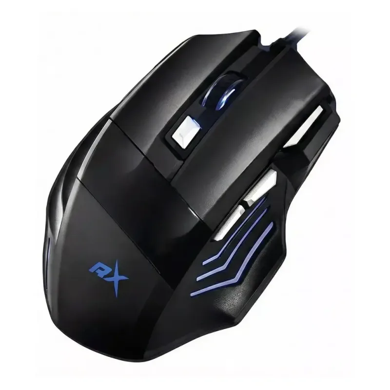 Mouse Gamer Reptilex RX0047 Ergonómico 7 Botones USB 800/2400 DPI — Periféricos, Sevelin Arica